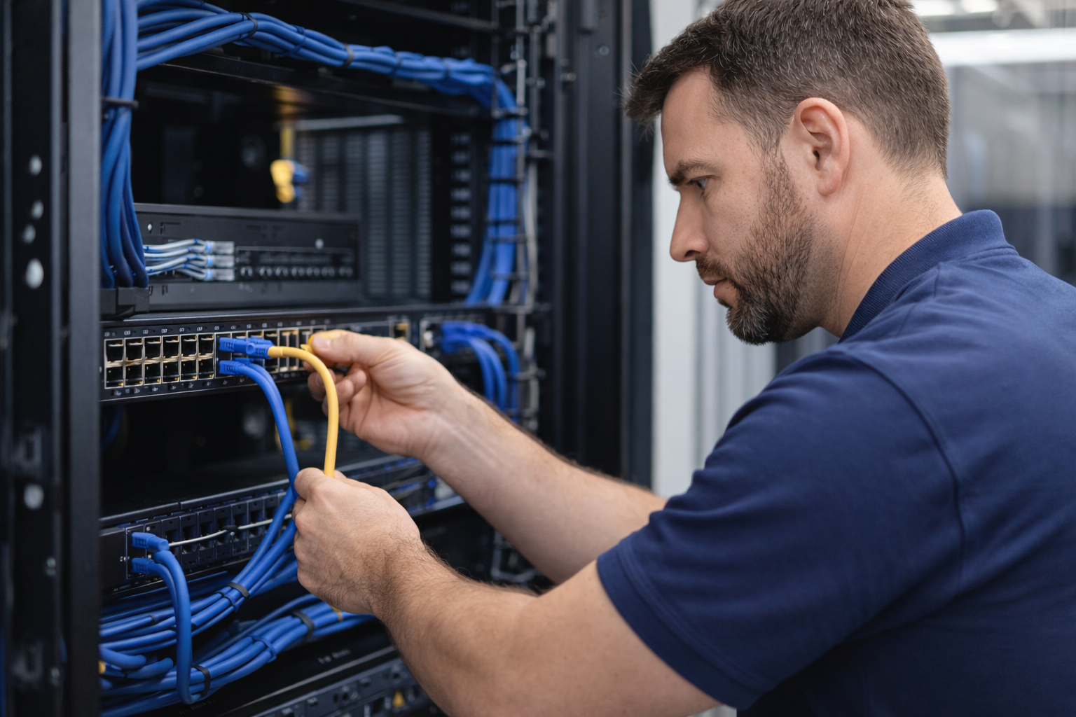 Network installation and infrastructure support